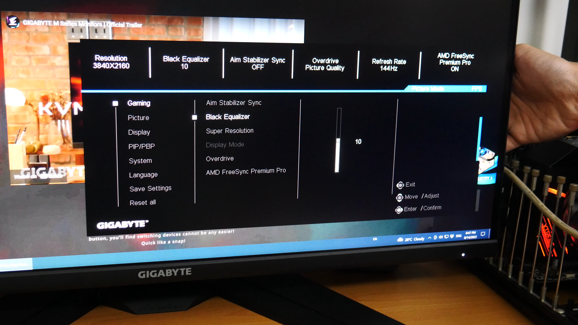 Review Gigabyte M32U 32" 4K Gaming Monitor